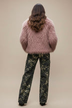 Vintage Camo Rose Print Pants