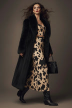 Nona Lux Fur Maxi Coat