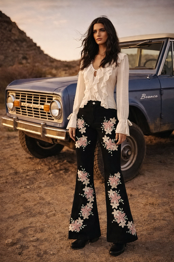 Angela Bell Bottom Jean