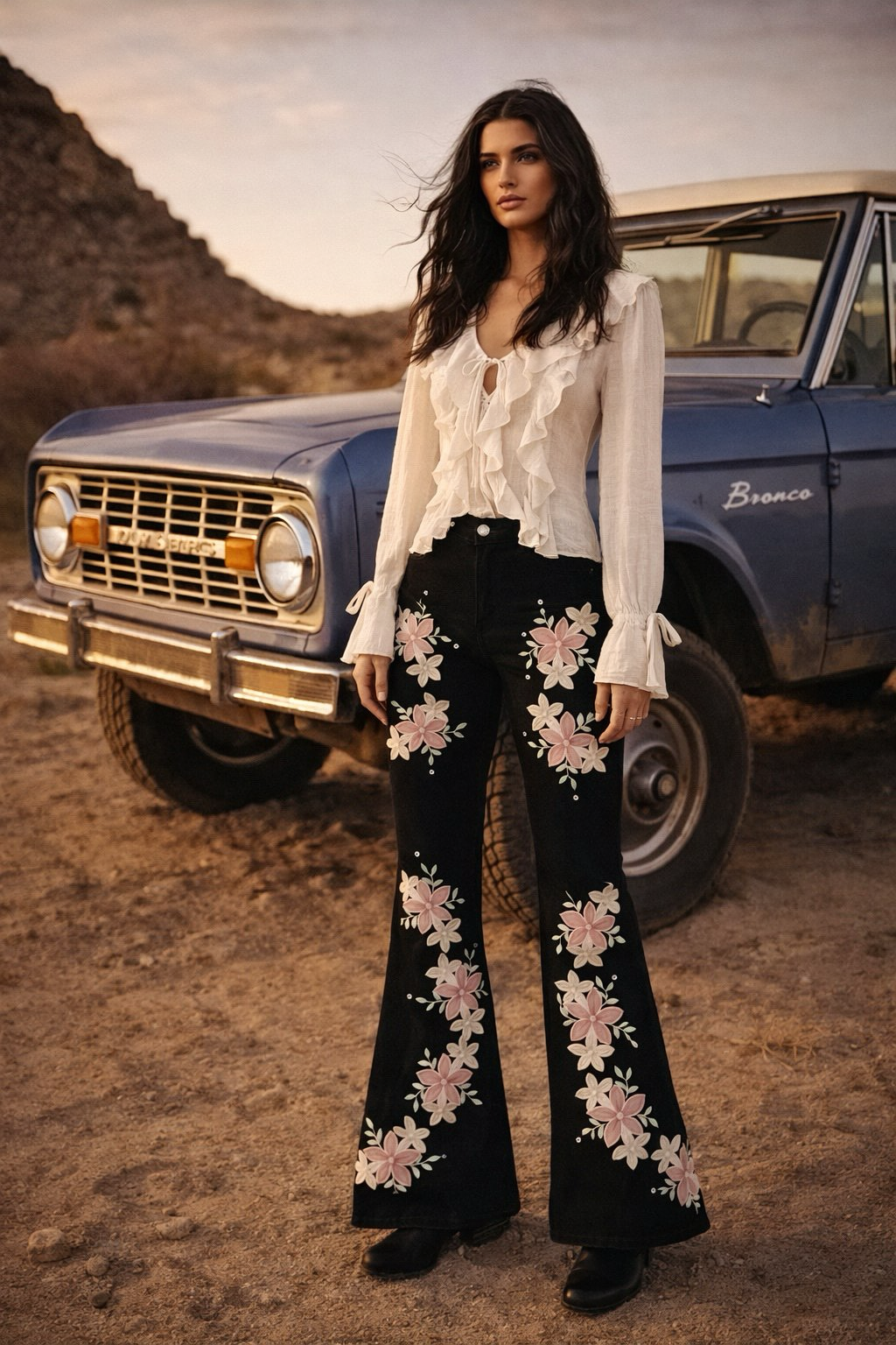 Angela Bell Bottom Jean