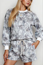 Abstract Camo Lounge Set