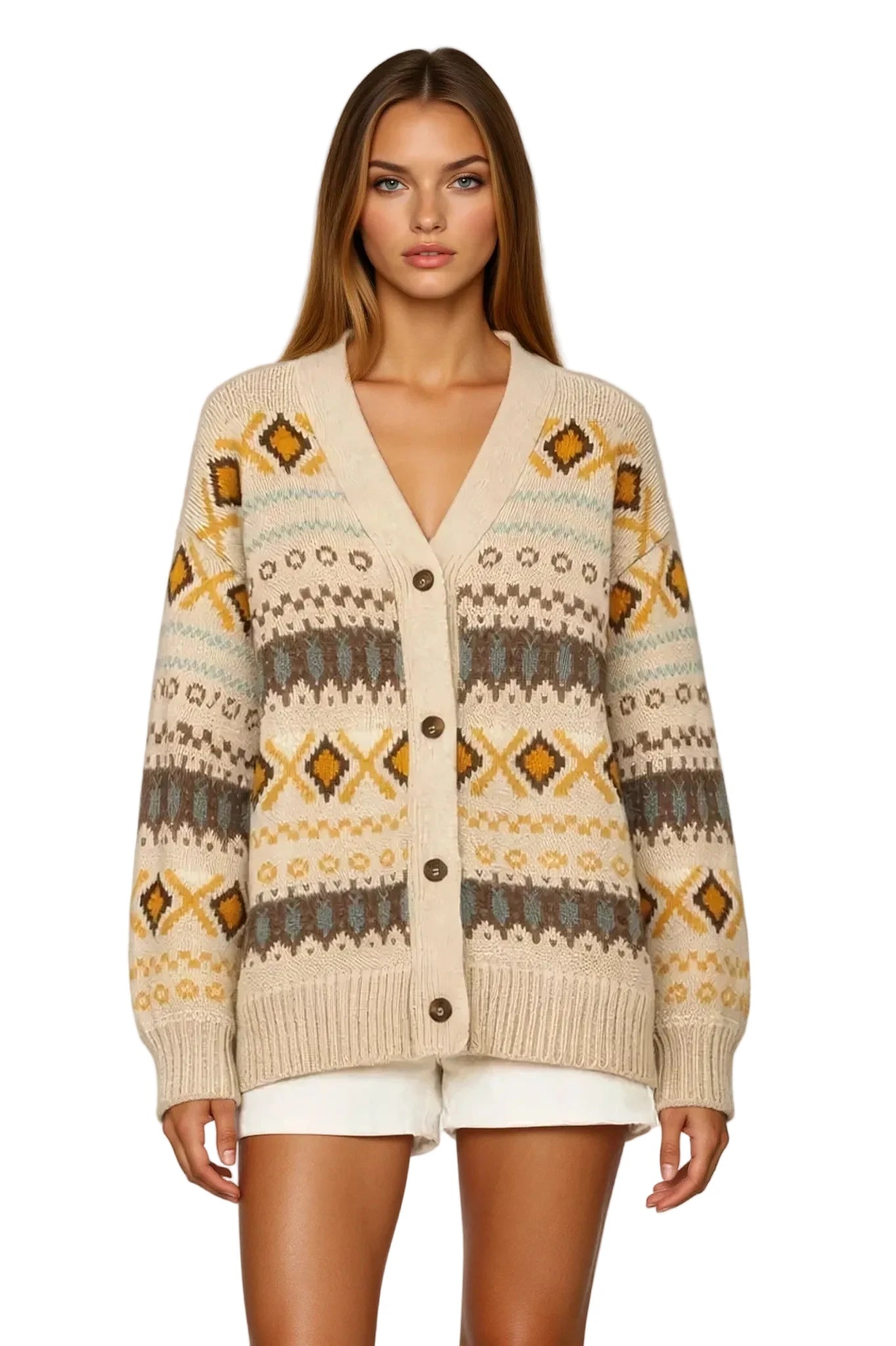 Heritage Fair Isle Cardigan