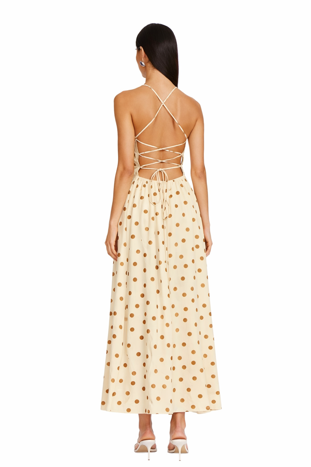 Prairie Luxe Polka Dress