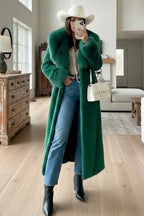 Nona Lux Fur Maxi Coat