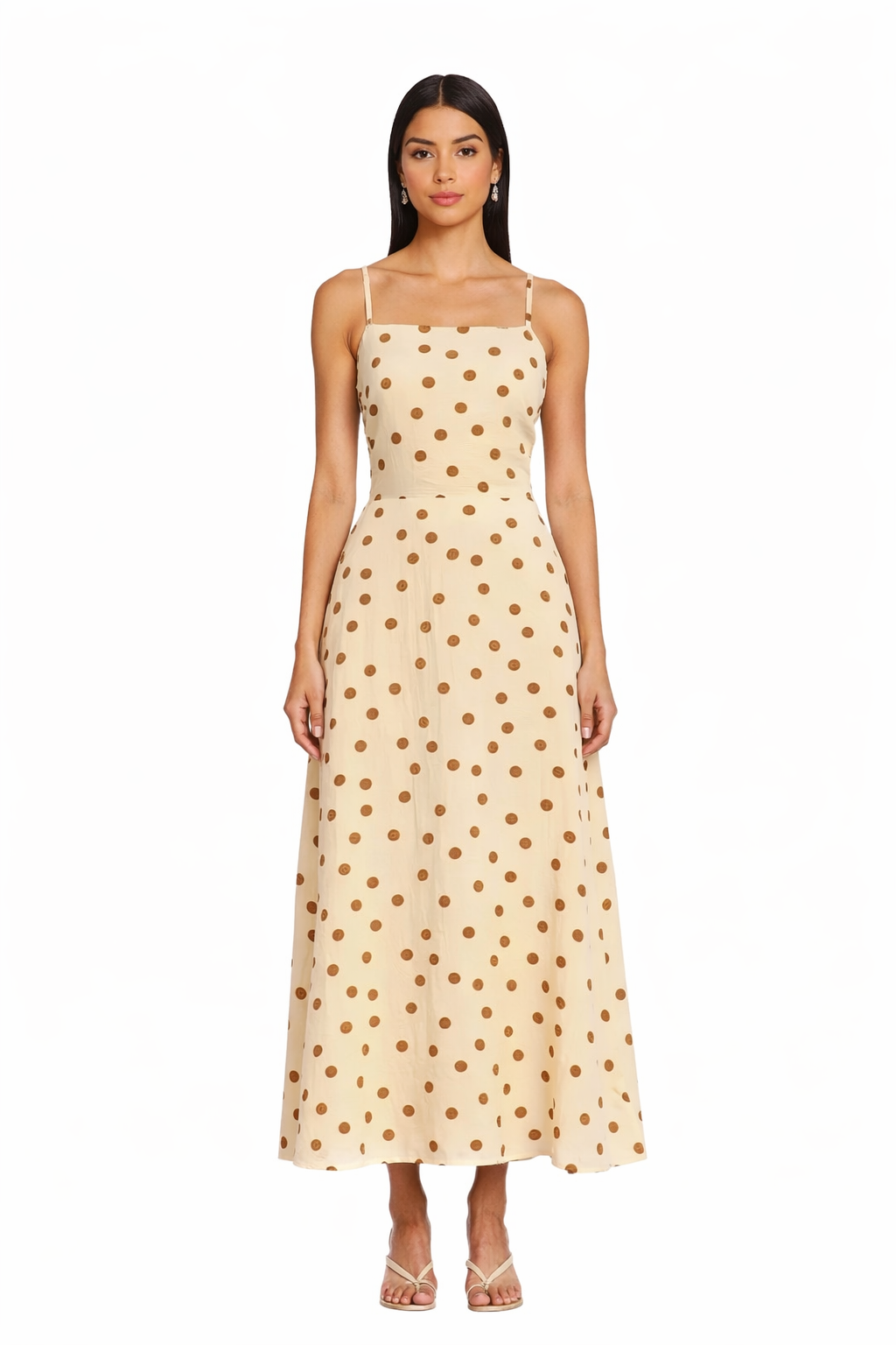 Prairie Luxe Polka Dress