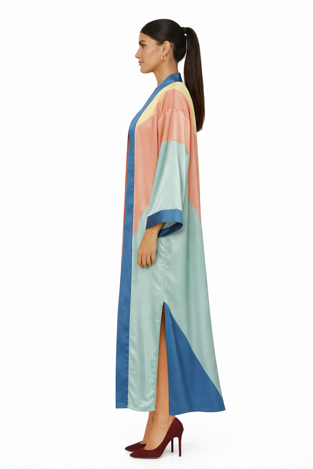 Sunset Prism Maxi Kimono