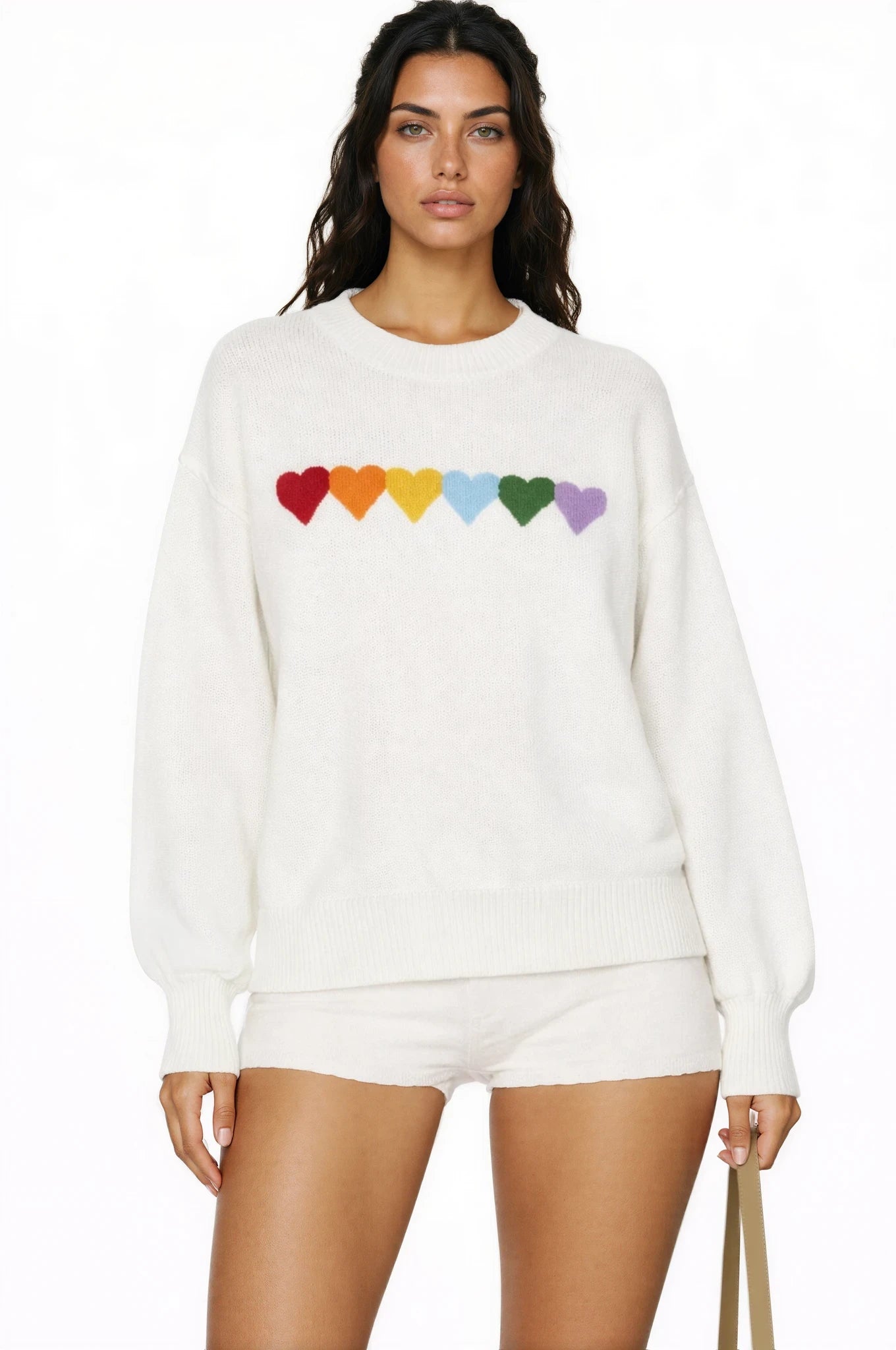 Heart Chenille Sweater