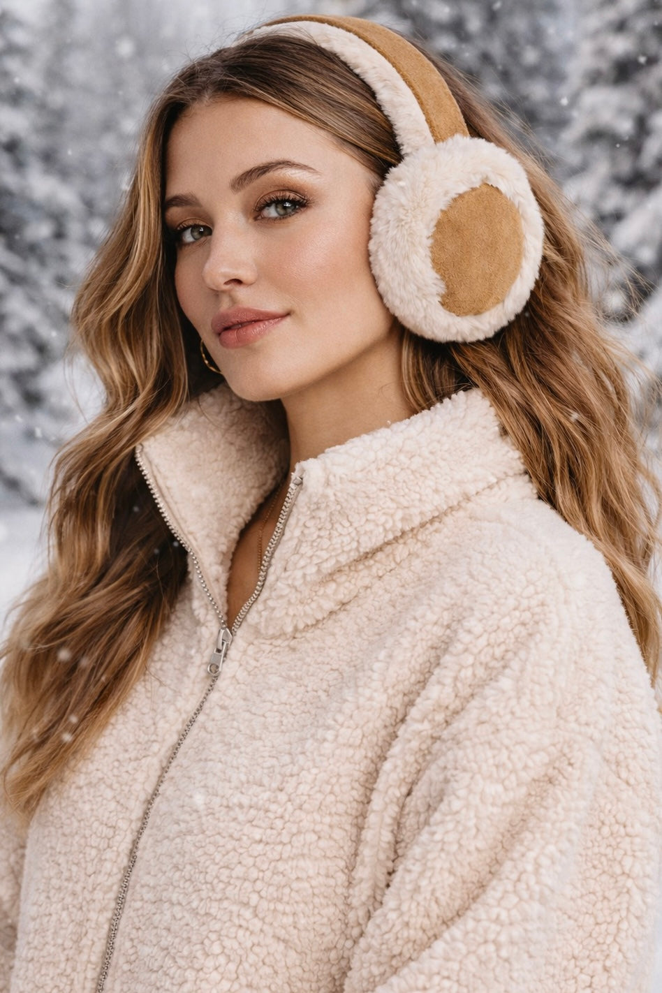 Snow Bunny Foldable Earmuffs