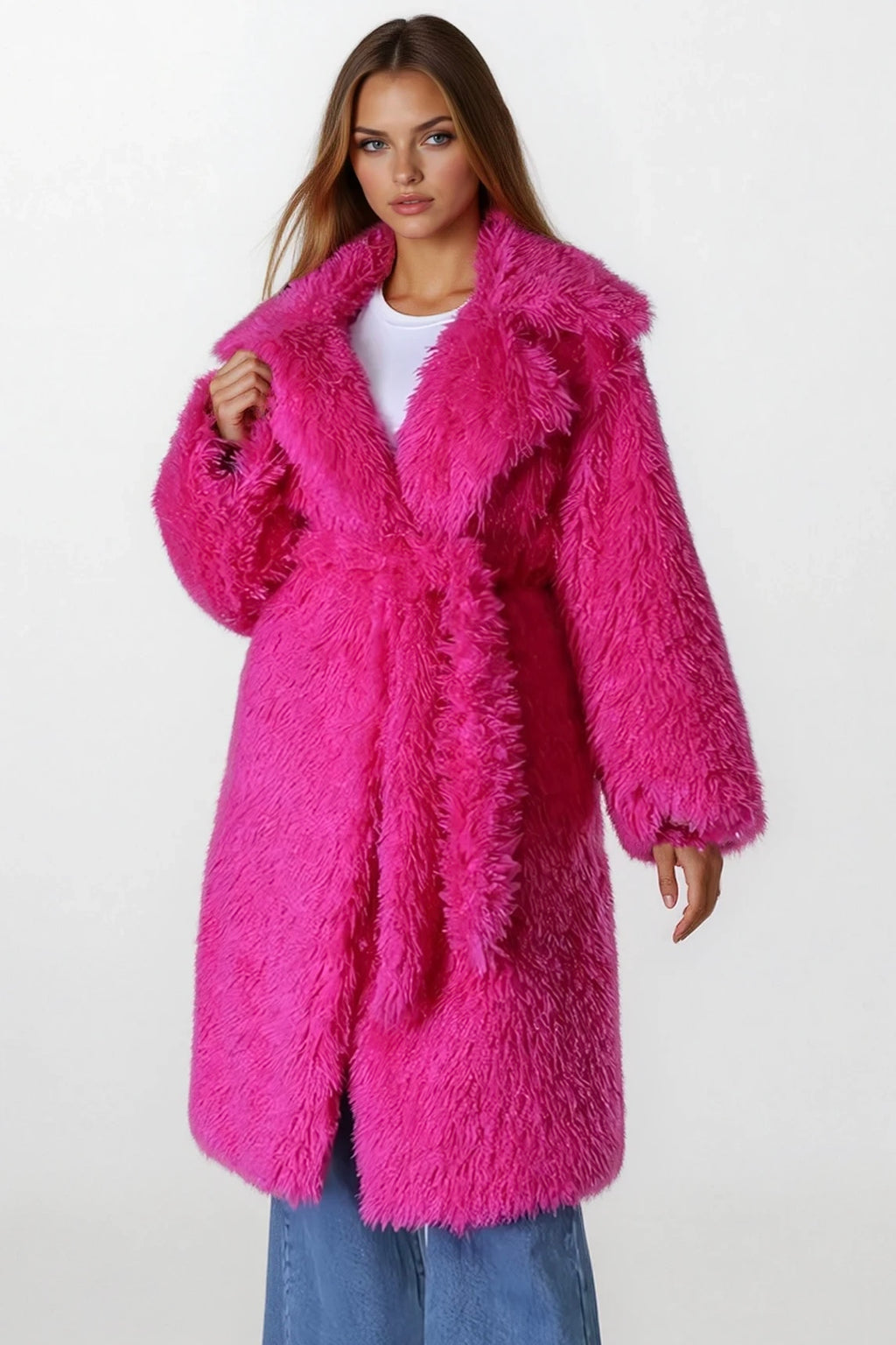 Athina Fuzzy Fur Winter Jacket