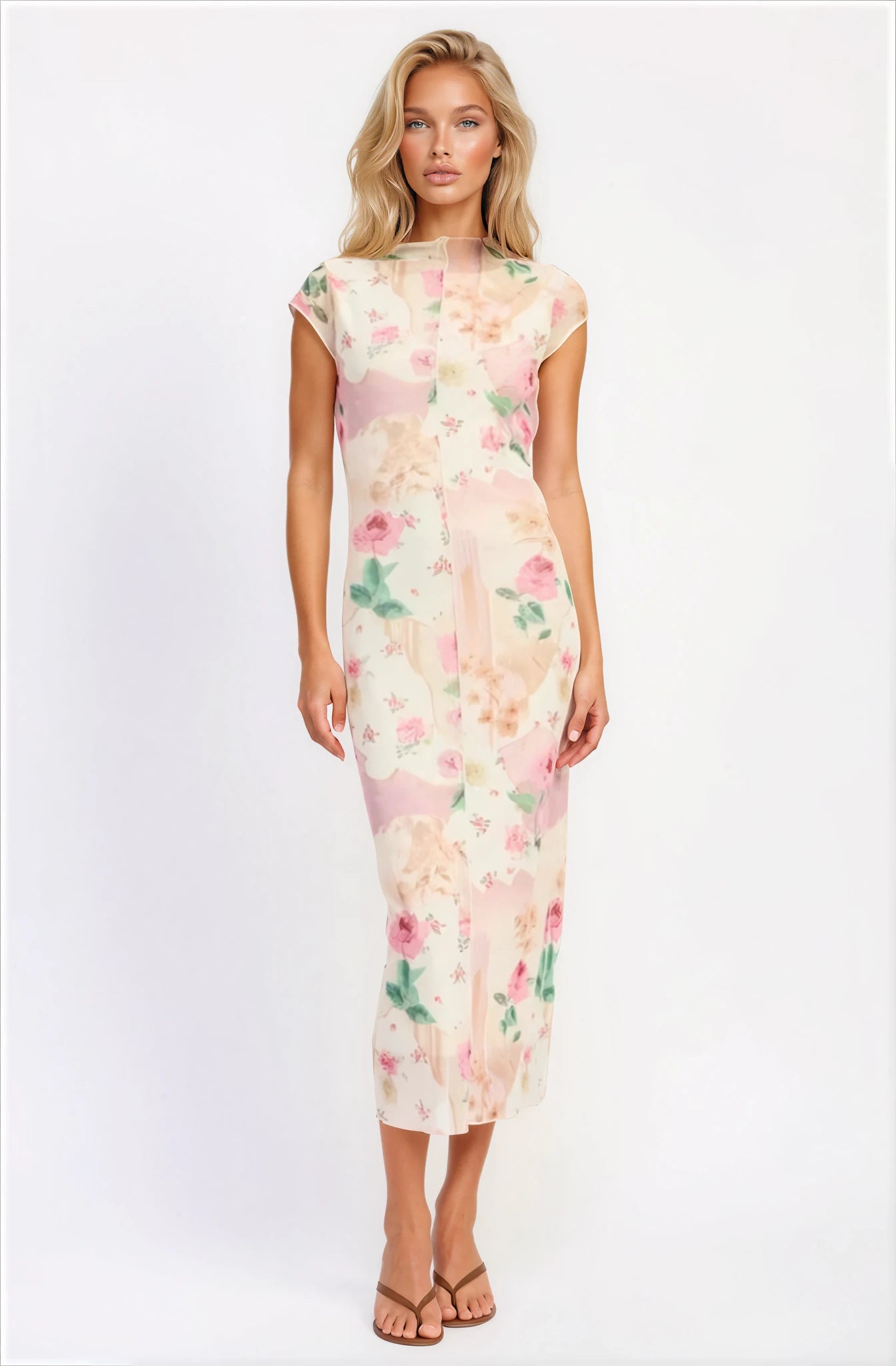 Wildflower Merrow Seam Midi Dress
