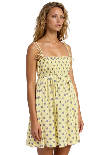 Dot the Line Babydoll Dress