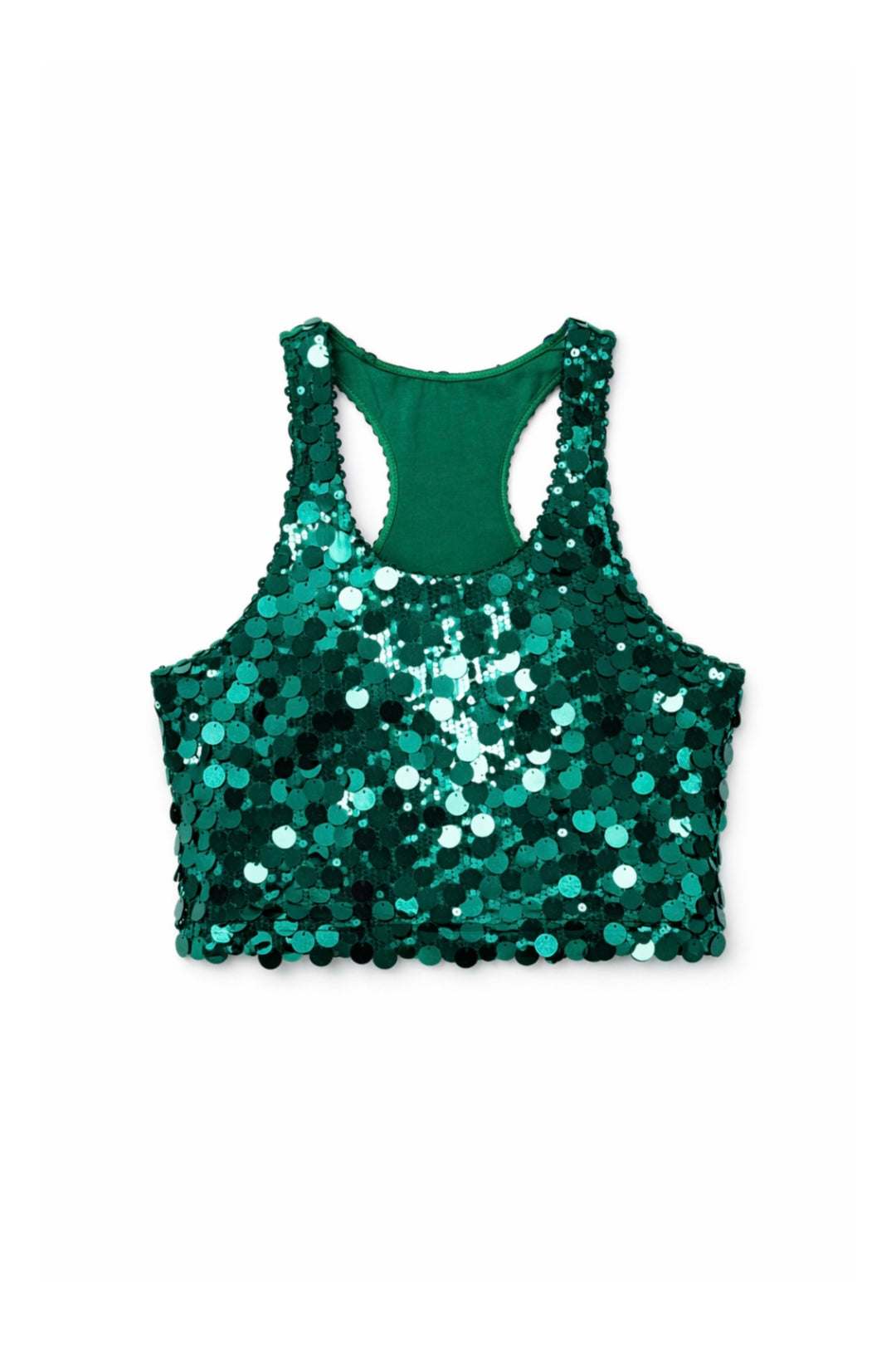 Sequin Razor Back Top