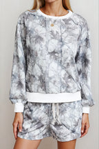 Abstract Camo Lounge Set