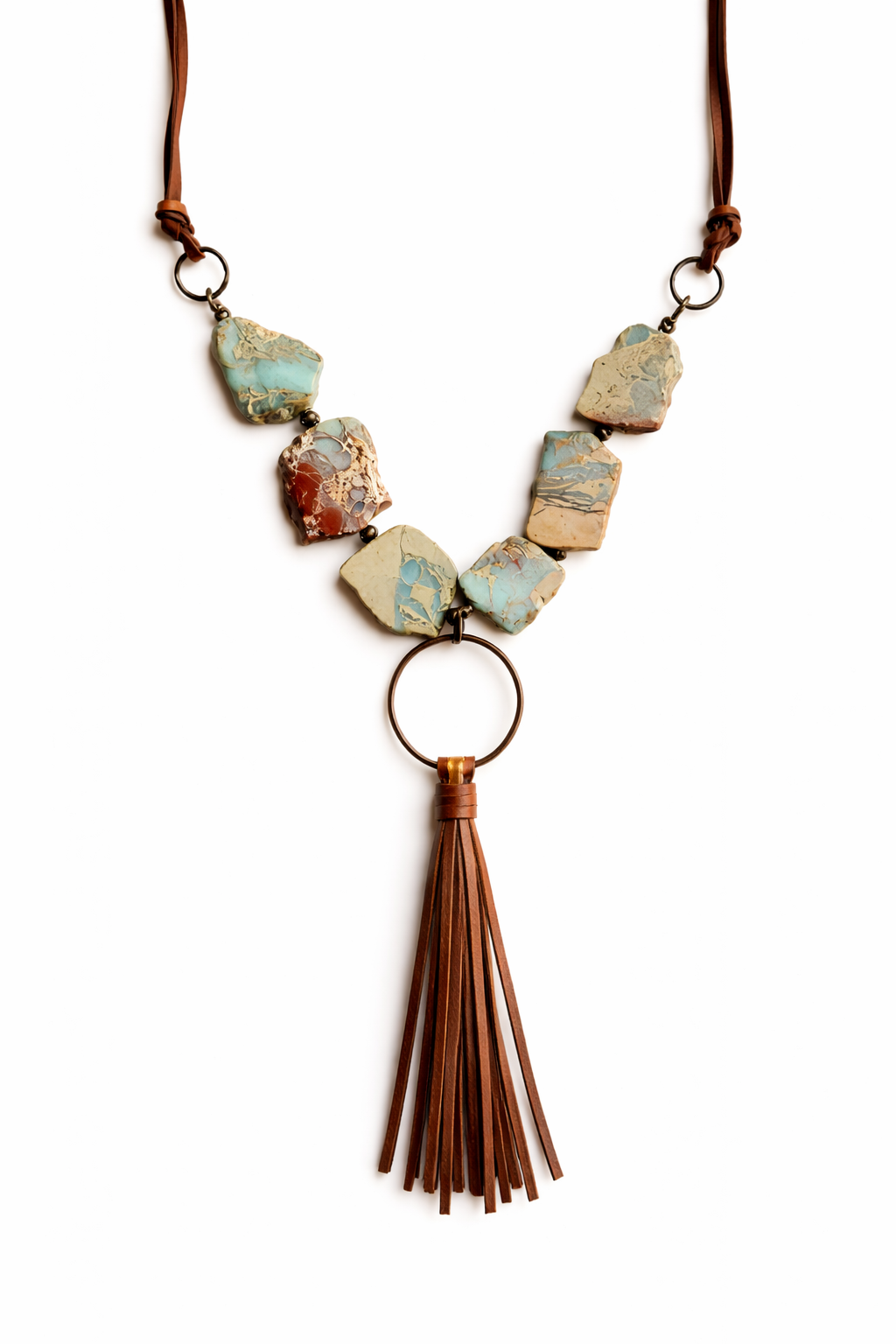 Desert Relic Fringe Necklace