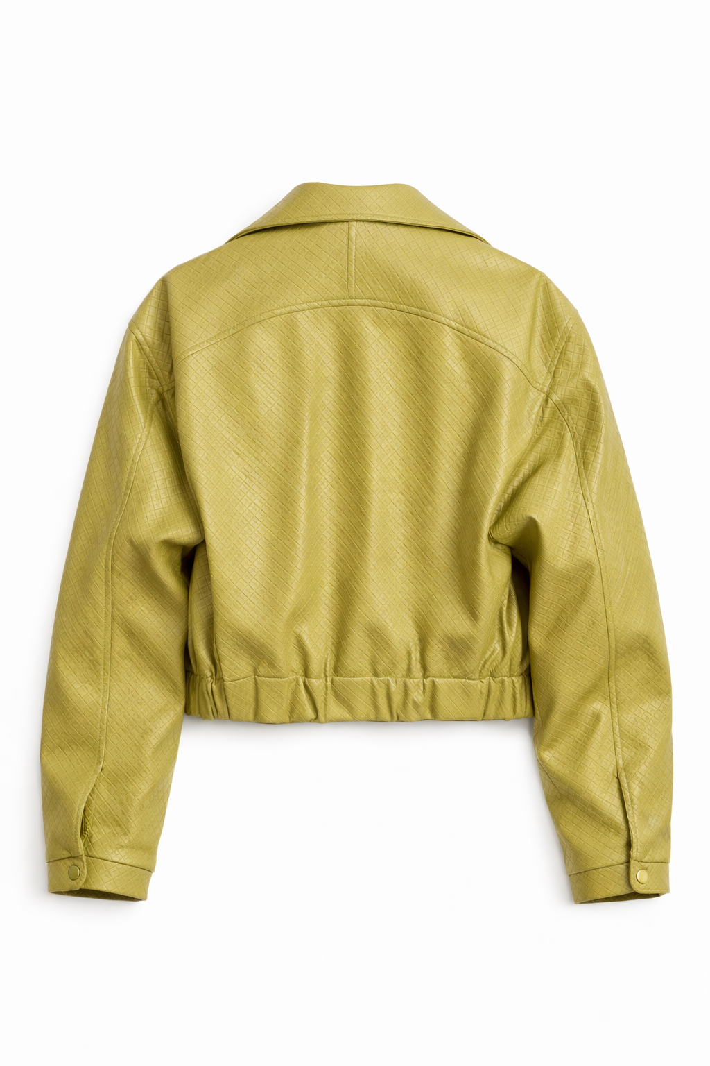 Sloane Cropped Embossed Jacket