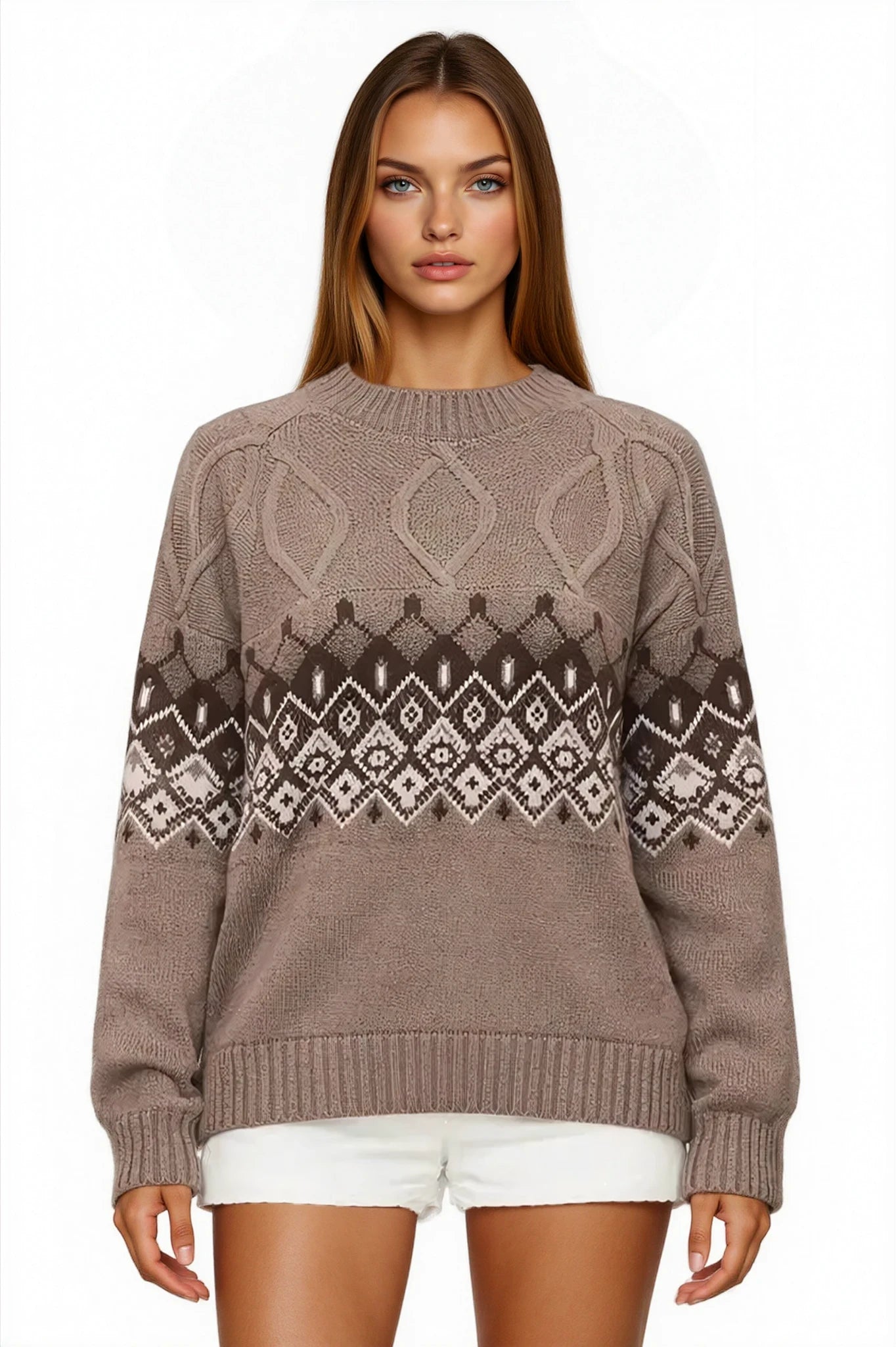 High Desert Fairisle Knit Sweater