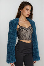 Après Hours Faux Fur Bolero