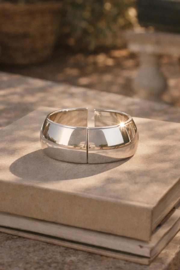 Silver Mirage Cuff