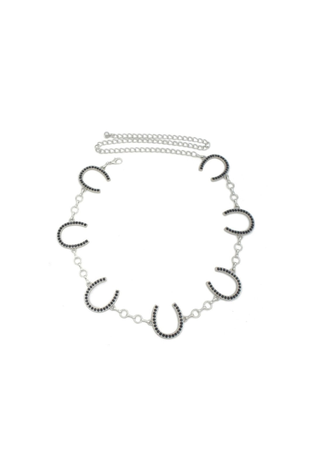 Horseshoe Rhinestone Belt