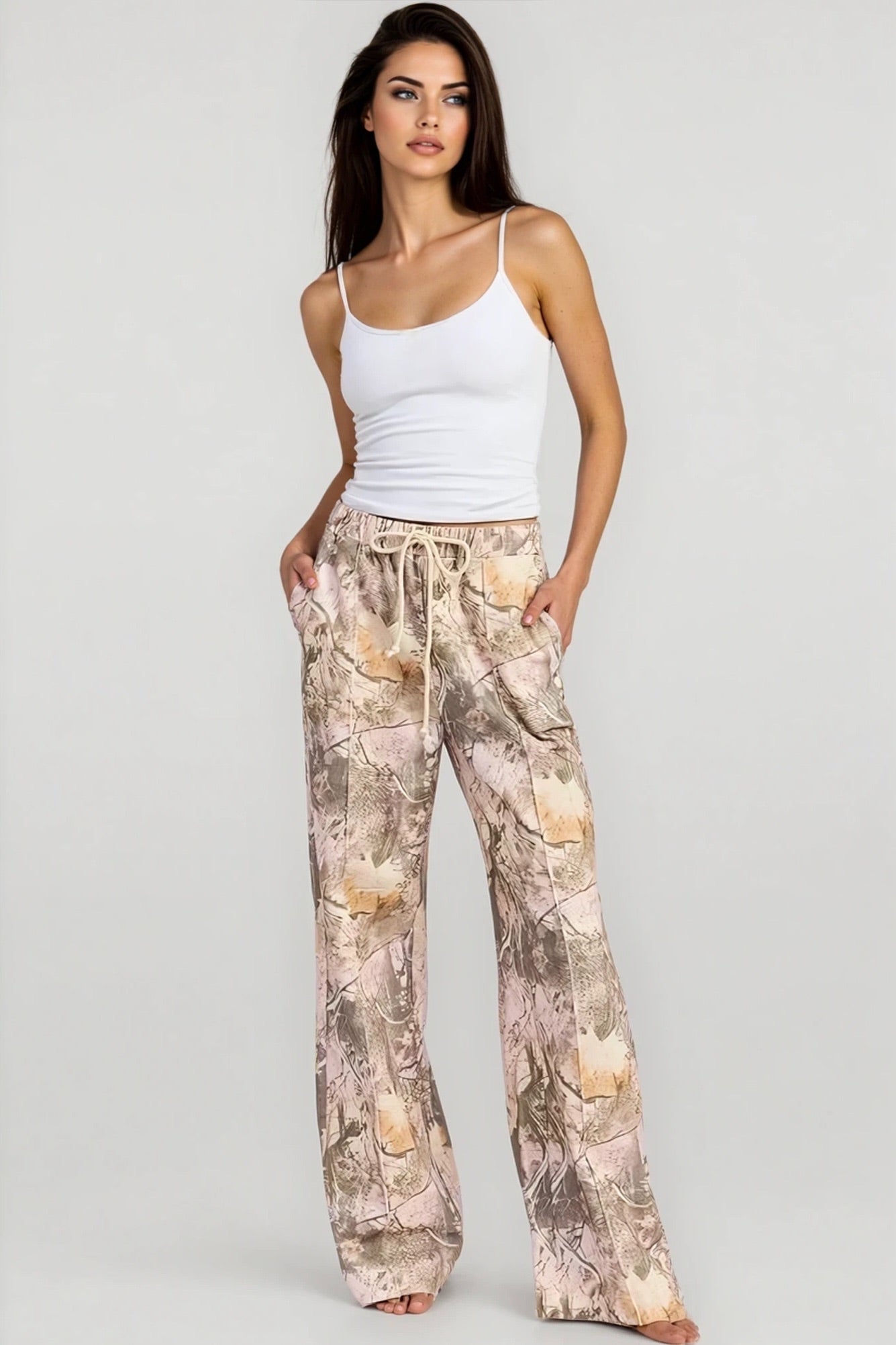 Woodland Camo Sweatpants