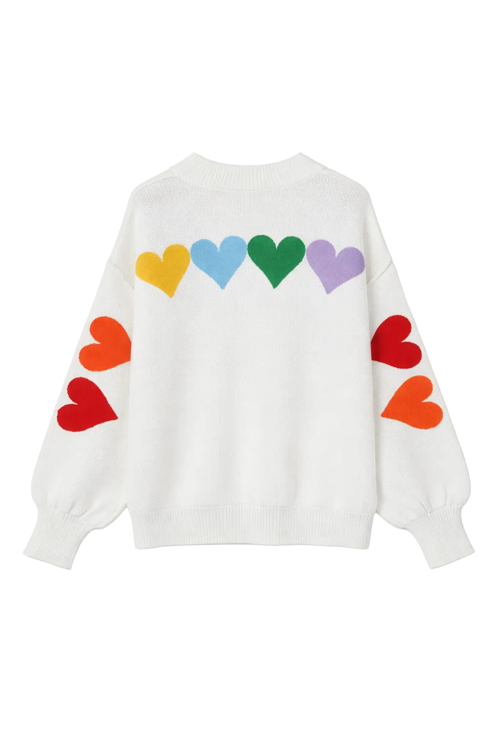 Heart Chenille Sweater