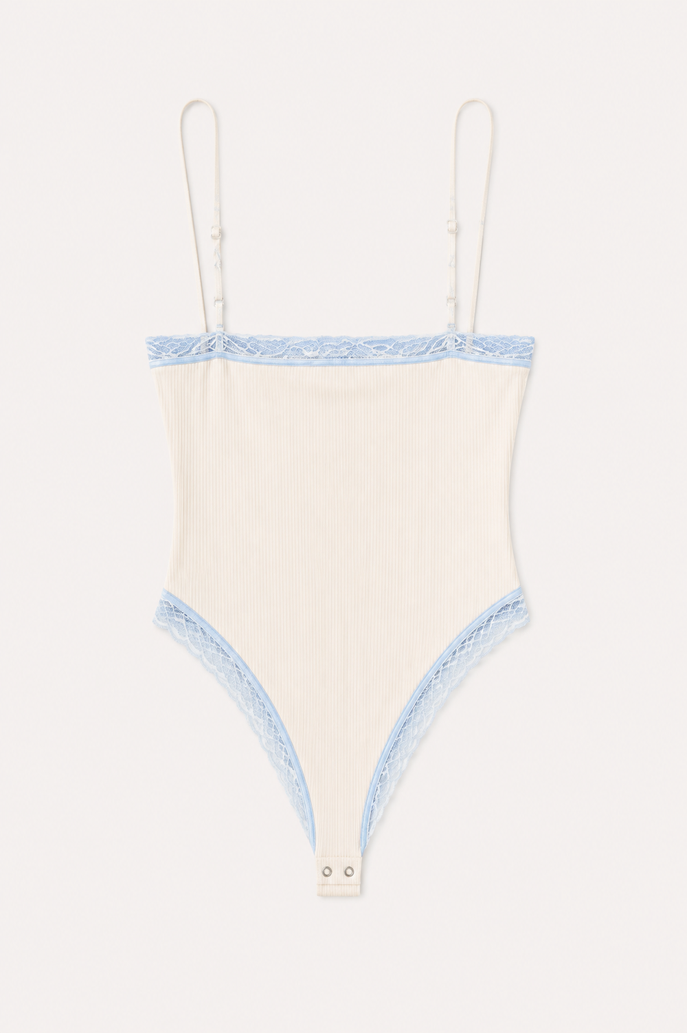 Cloud Kiss Ribbed Bodysuit