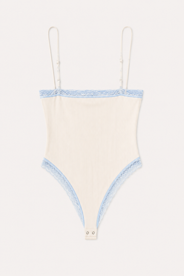 Cloud Kiss Ribbed Bodysuit