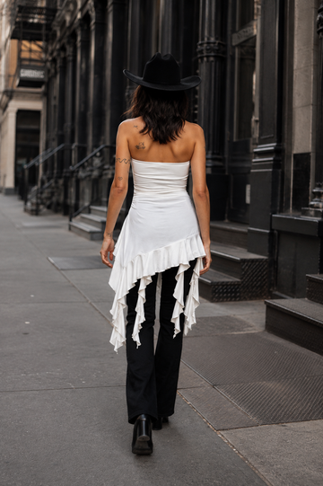 Rodeo After Dark Ruffle Top