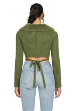 Aspen Faux Fur Collar Cardigan