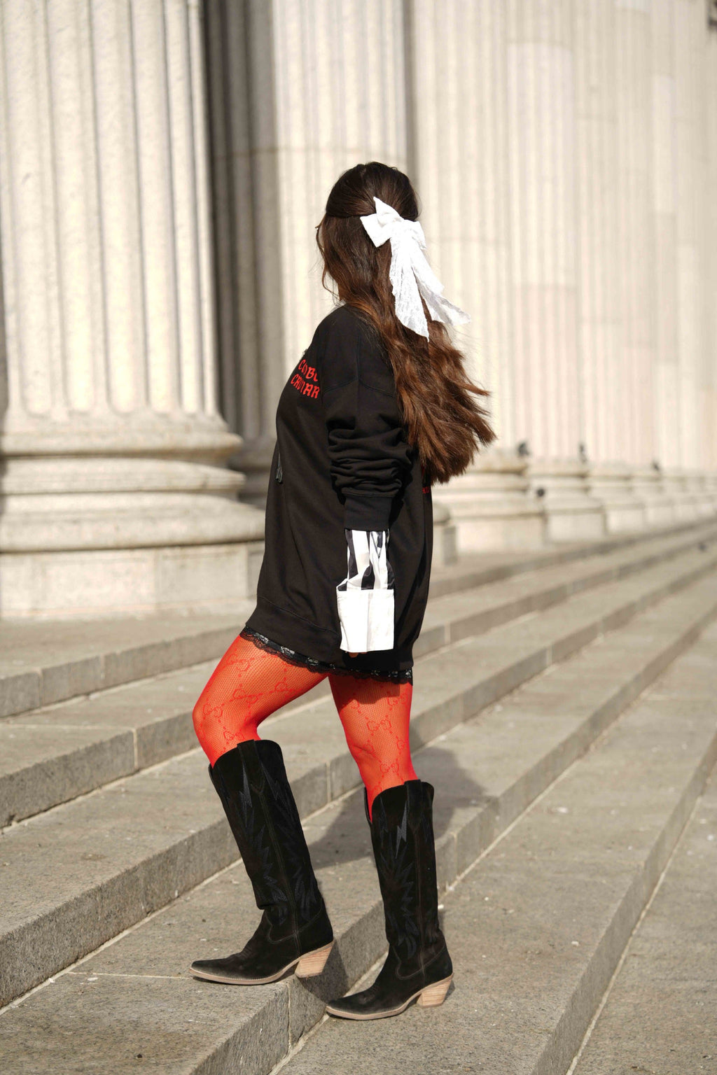 Double G Stocking in Red