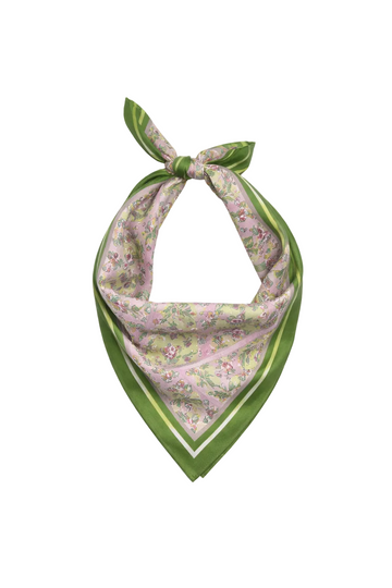 Pink Blossoms Accent Bandana