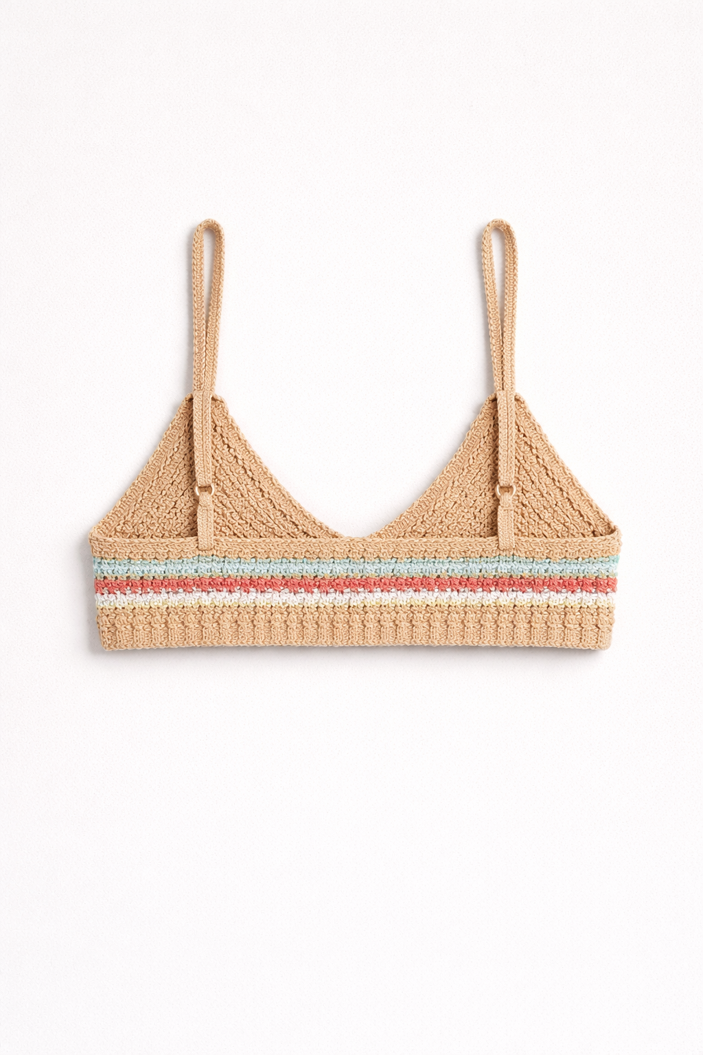 Knitted Crochet Bralette